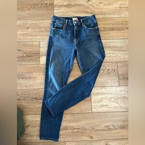 MOTHER looker ANKLE JEANS STRAIGHT LEG size 28